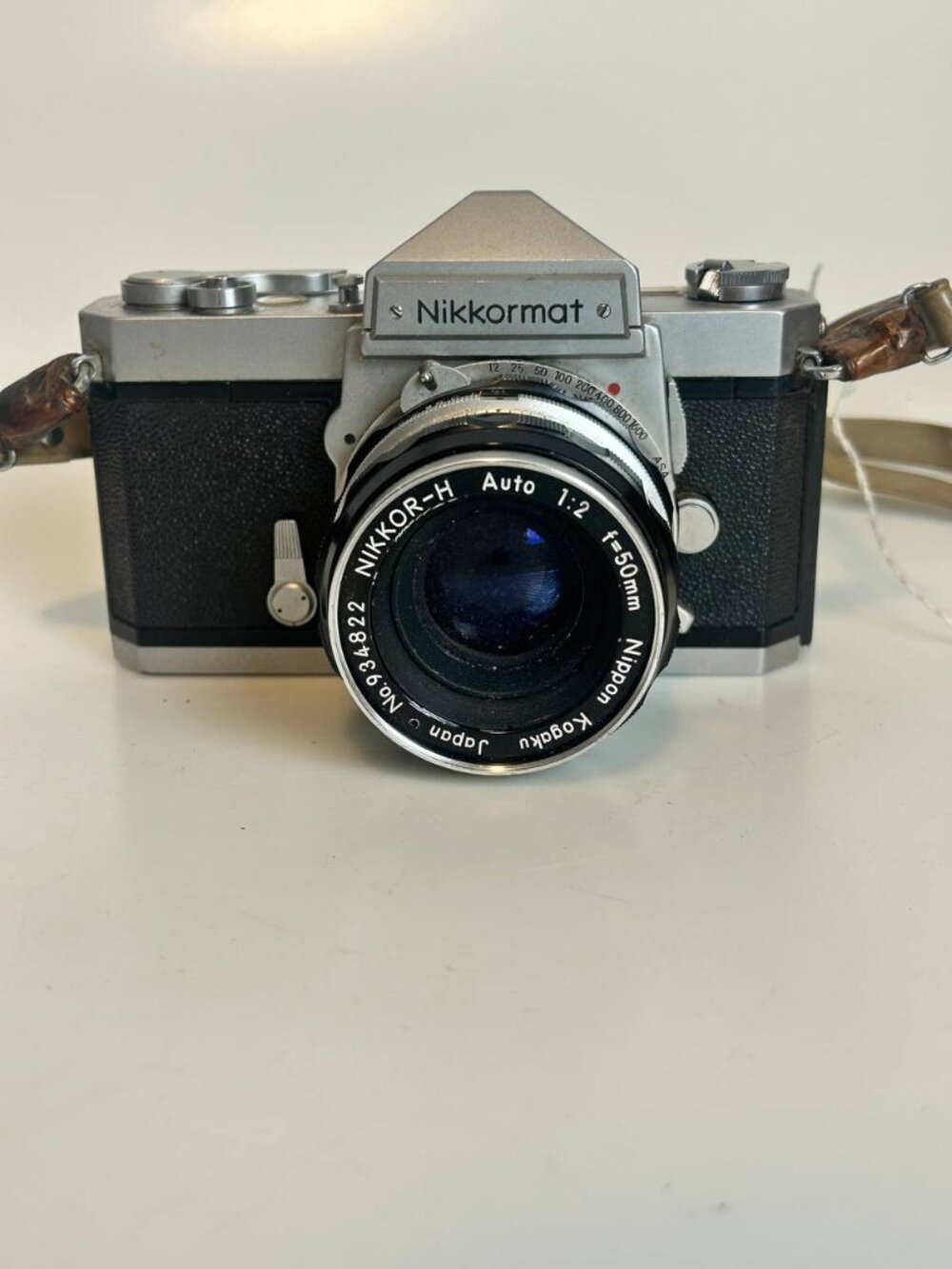 UNTESTED AS IS Nikkormat FT 35mm SLR w/ Nikkor-H Auto 50mm f/2 Lens